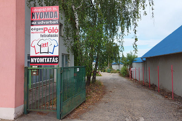 litográf nyomda udvar